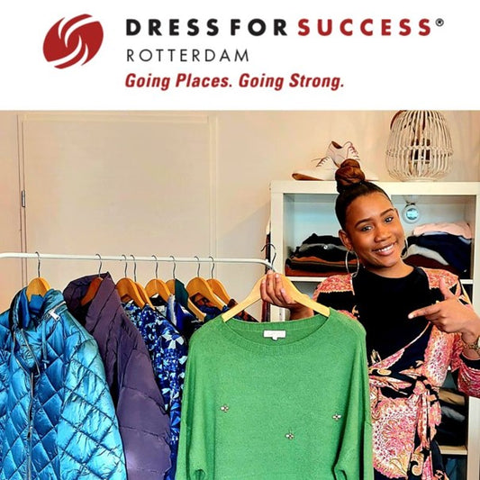 Donatie voor Dress for Success Rotterdam